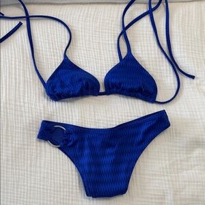 Vibrant H&M Blue Bikini Set